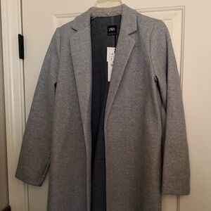 Zara Light Gray Coat